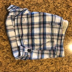 Plaid Hollister Shorts